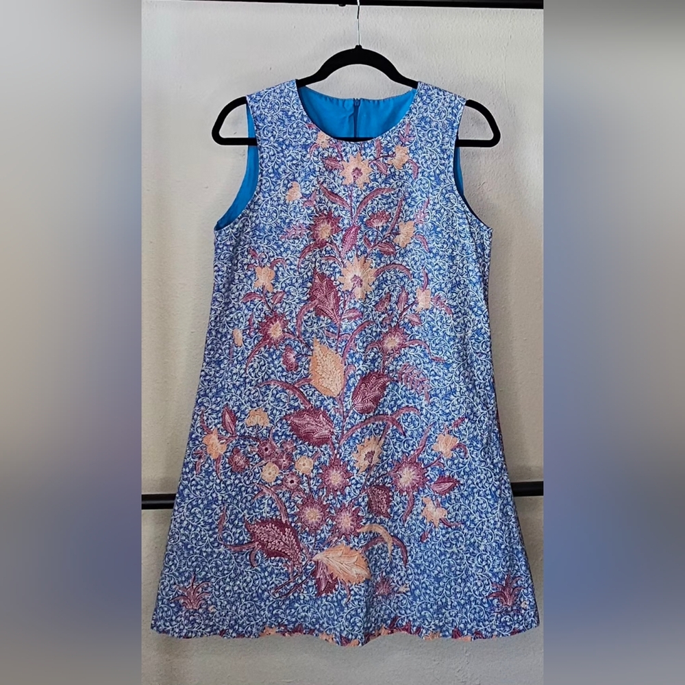 Vintange Hand Made Batik Dress.